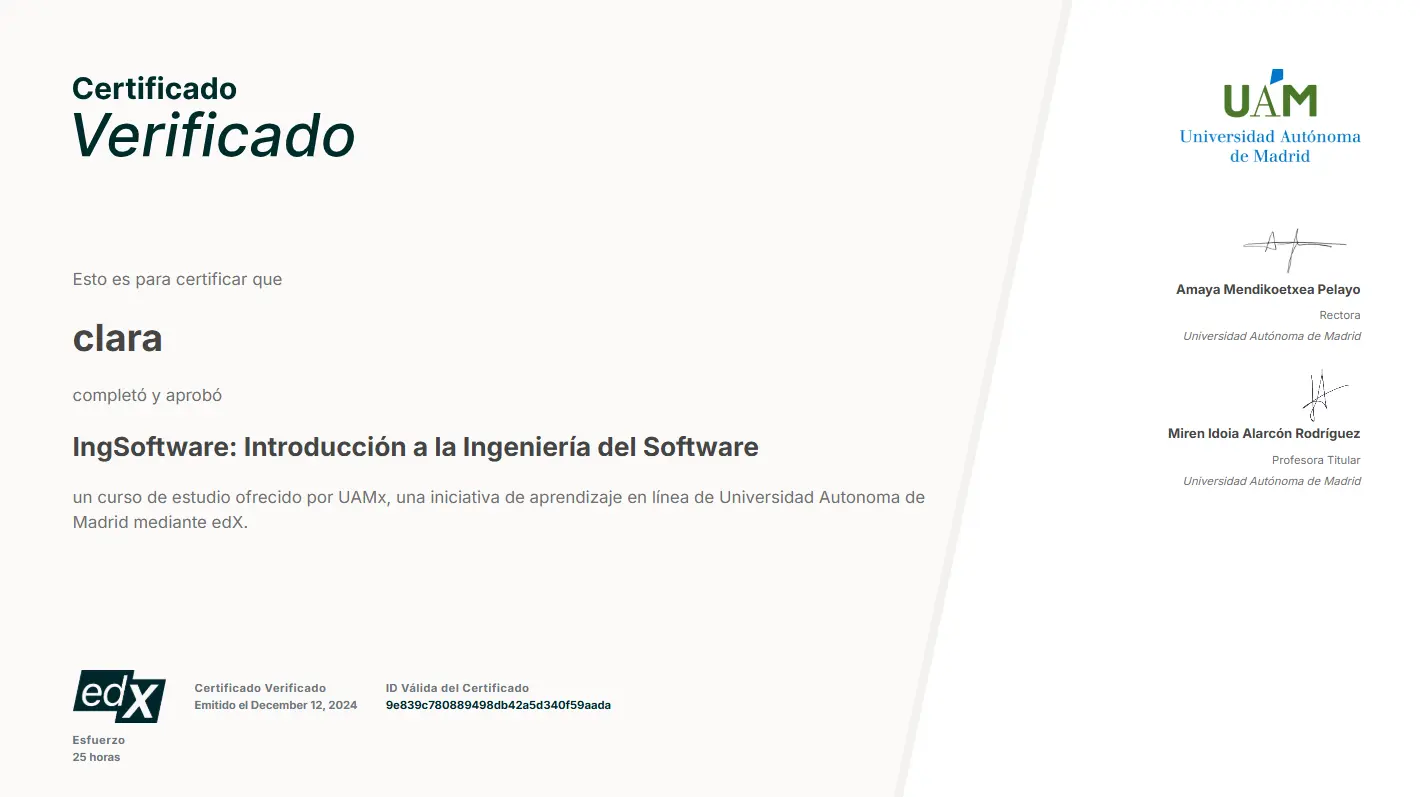 Introducción a la Ingeniería de Software